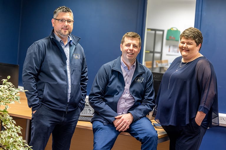 image of calx directors in the calx offices