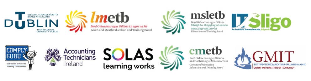 calx eduction partner logos